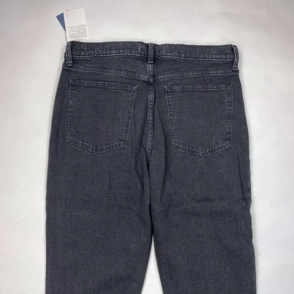 Abercrombie Fitch Skinny High Rise Jeans Women 32 14 NWT Hem Slit Stretch Cotton